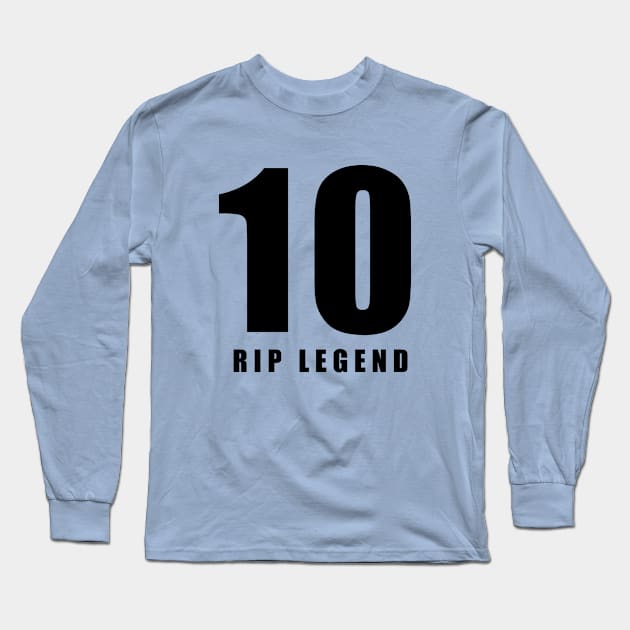 DIEGO MARADONA | FOOTBALL | LEGEND Long Sleeve T-Shirt by theDK9